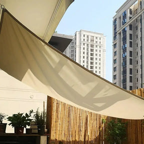 outdoor equipment : Schaduwdoek Waterdicht Beige 3x3m - Polyester Zonwering voor Tuin & Terras in van Pantino