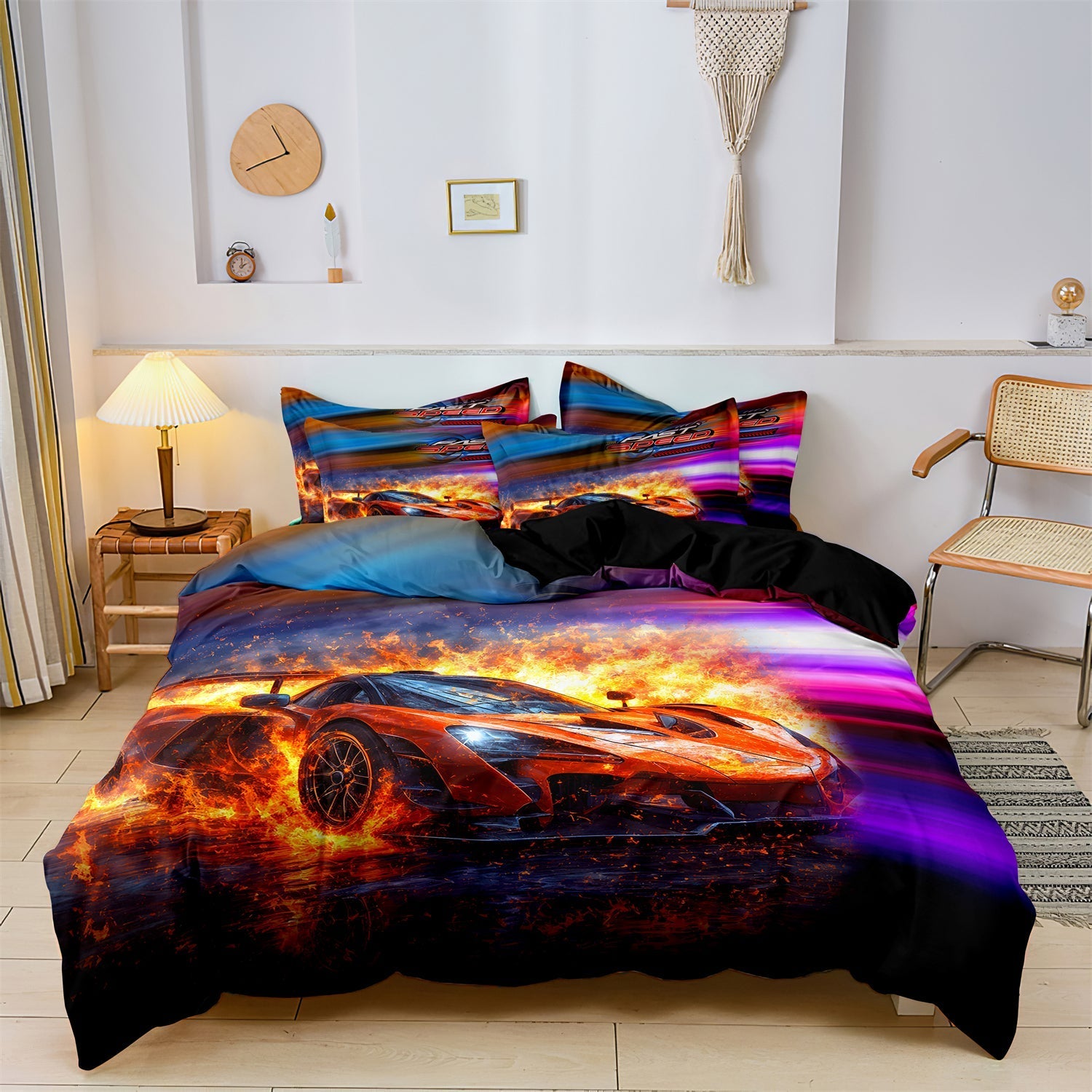 home & garden : CoolCovers - Dekbedovertrek Supercar Raceauto - Kind in van Pantino