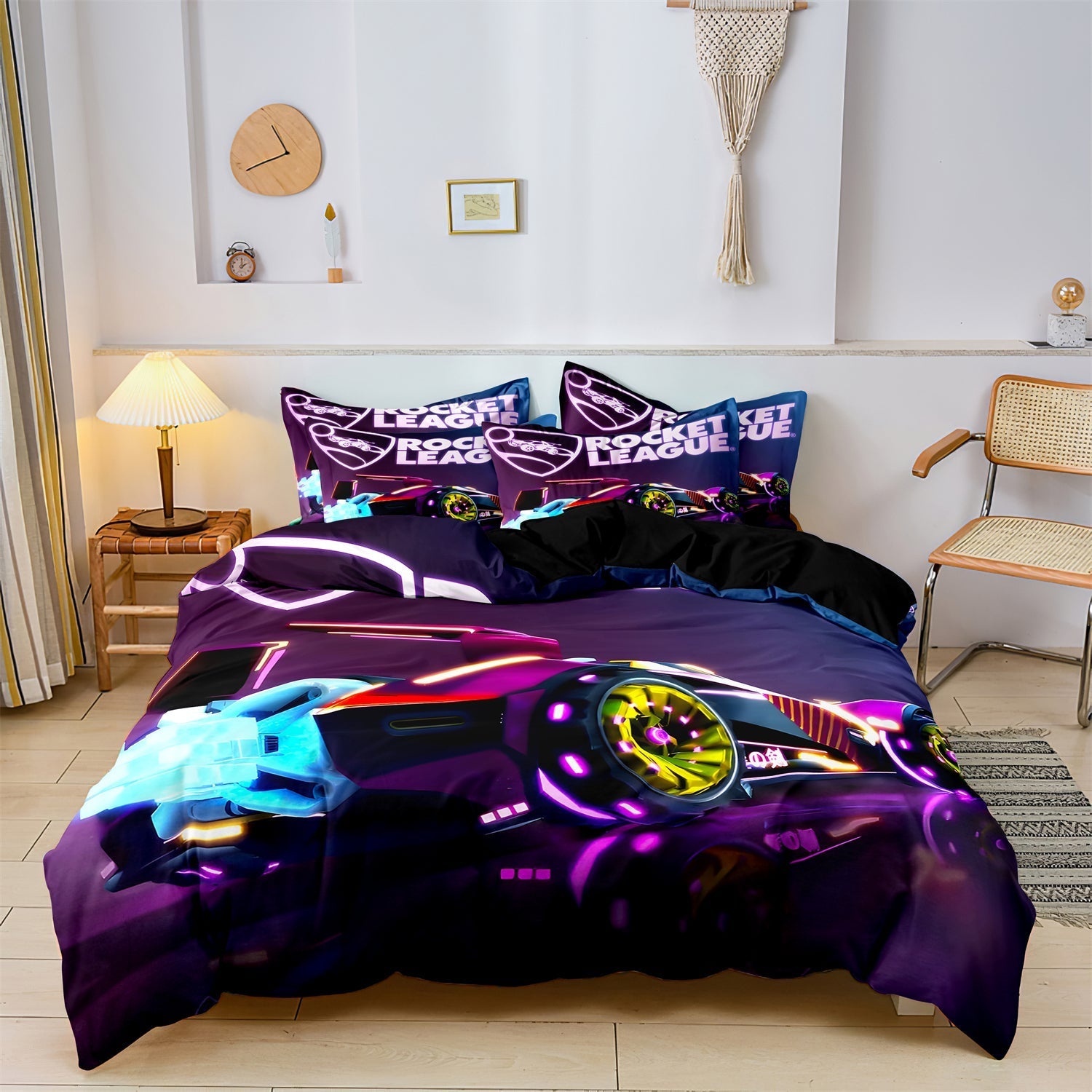 home & garden : CoolCovers - Dekbedovertrek Rocket Car Racing - Kind in van Pantino