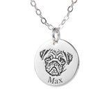 PawPrint Charm - Silber