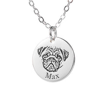 Charm : PawPrint Charm - Zilver in Zilver van Pantino