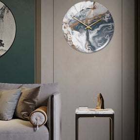 home & garden : Timeless Marble Klok Groen in van Pantino