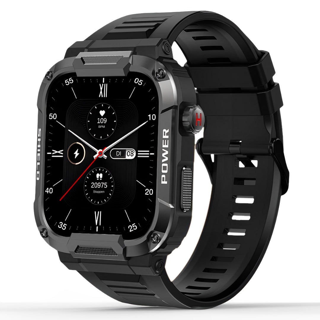 watches : The Elite Watch - Zwart in ZWART van Pantino