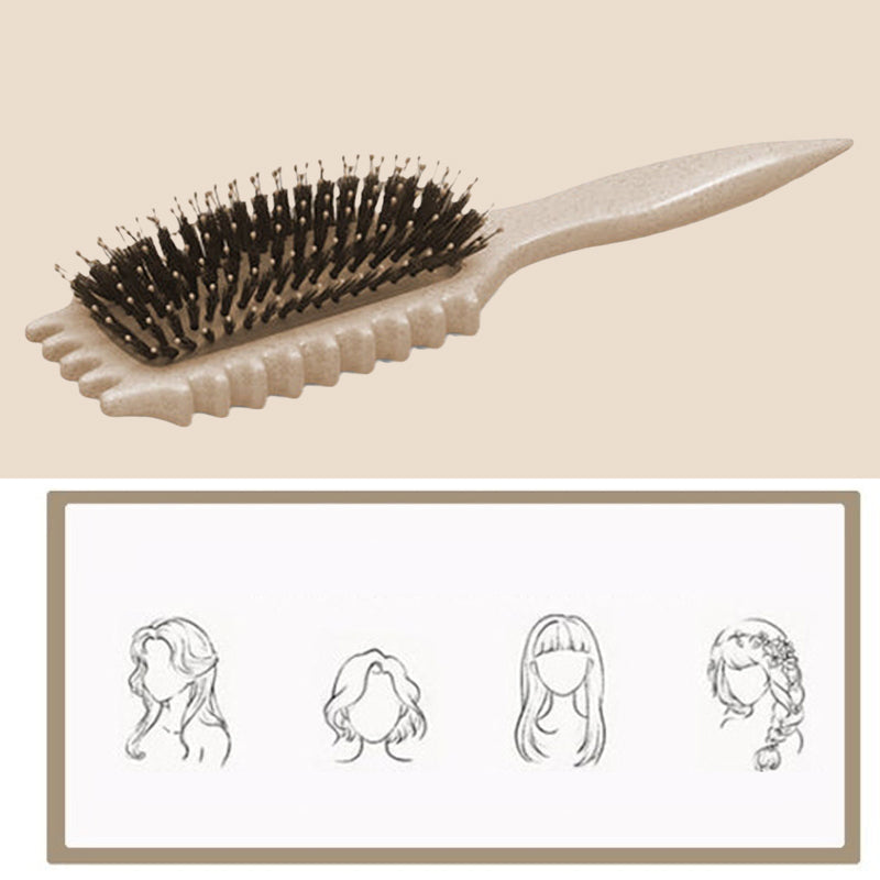 Hair Brush : Stylingborstel voor krullend haar - Bounce Curl Define, groen, voor definitie en volume in van Pantino