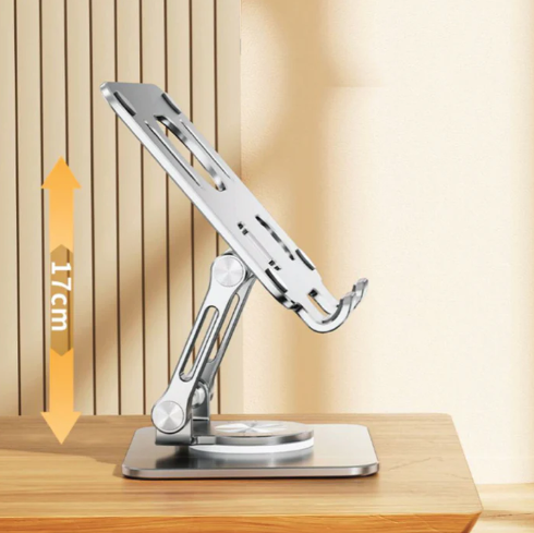 Laptop Stand : Ergonomische Laptopstandaard - Comfortabel Werken Verstelbaar - Aluminium in van Pantino