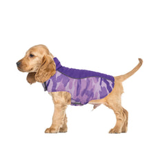 pets : Stijlvolle Camouflage Hondenjas met Reflecterende Stiksels - Paars in Paars van Pantino