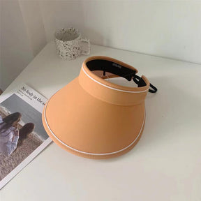 outdoor equipment : Oprolbare Zonnehoed Zwart - Draagbaar UV-Bescherming - Synthetisch in van Pantino