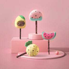 pets : Kattenspeelgoed Set Fruitvormen - Interactief Speelgoed - 6-Delig in van Pantino