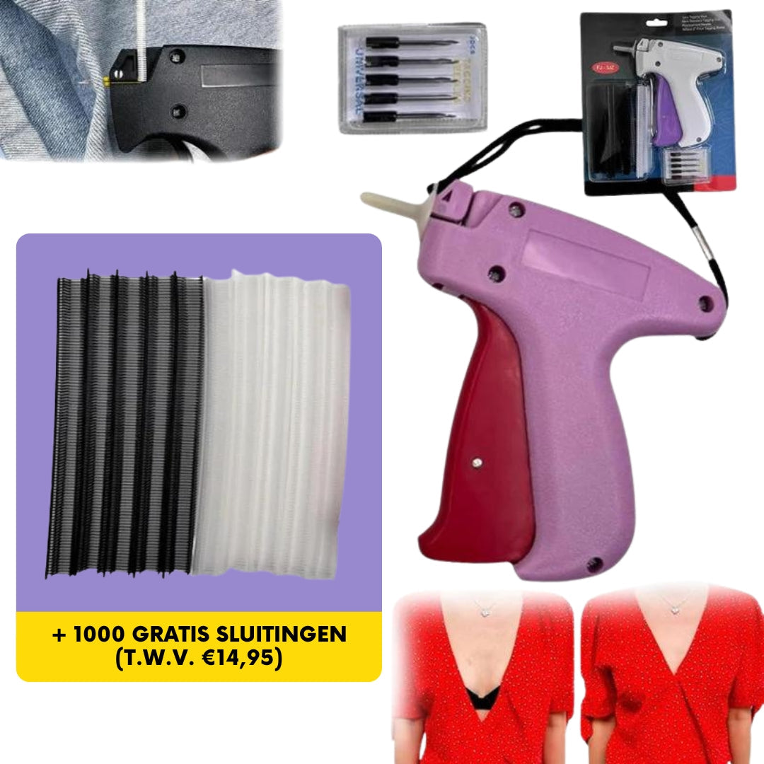 Clothing Fastener : FashionFixer - Eenvoudig en Snel Kledingbevestigingsapparaat - Roze in Roze van Pantino