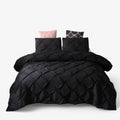 Ropa de cama de algodón de lujo - Negro