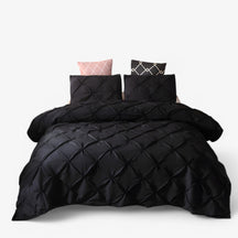home & garden : Luxe Katoenen Bedlinnen - Zwart in Zwart van Pantino
