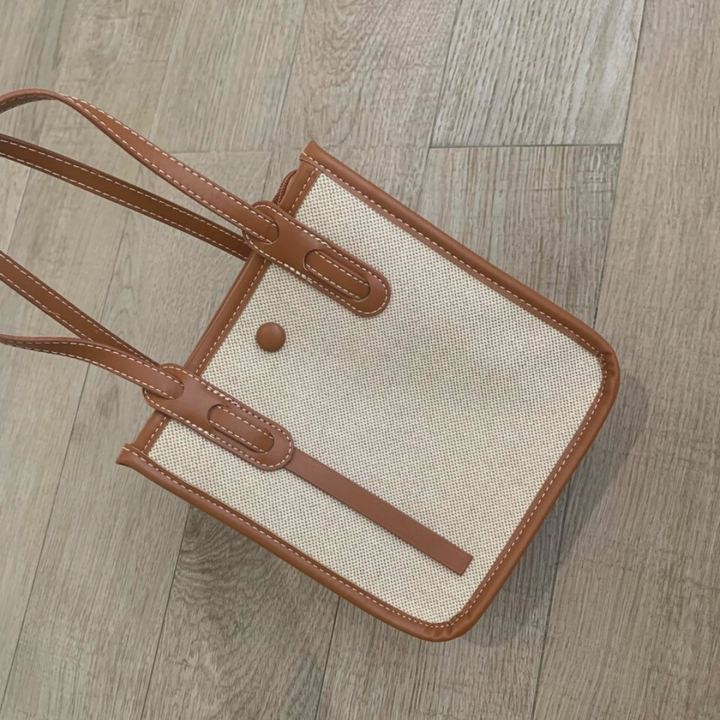 bags : Tote Bag Dames Blauw - Mini Classy - Kleine Handige Tas voor in van Pantino