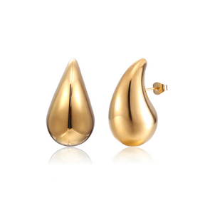 Earrings : Oorbellen Goud - SparkleAura - Met Druppel in van Pantino