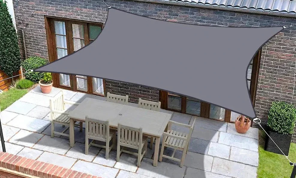 outdoor equipment : Schaduwdoek Waterdicht Beige 3x3m - Polyester Zonwering voor Tuin & Terras in van Pantino