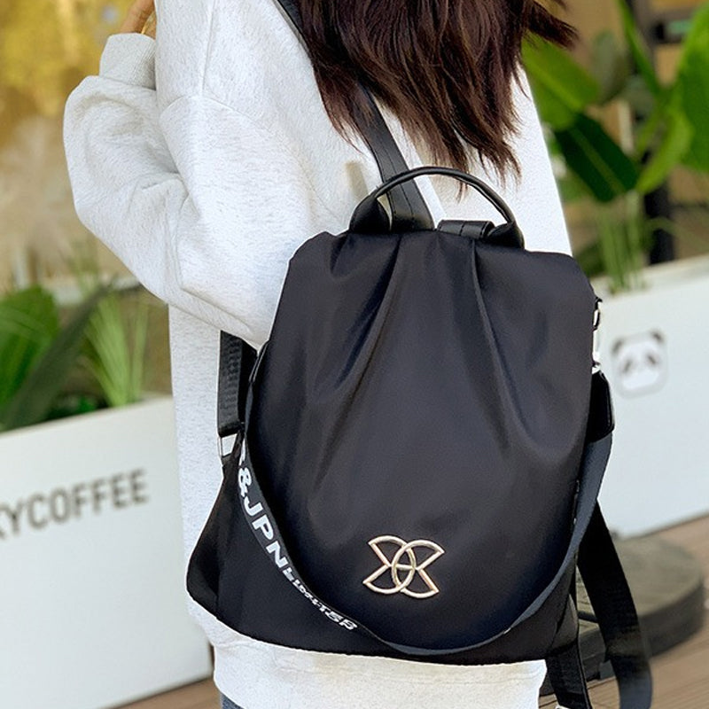 bags : Elegante Antidiefstaltas Dames - Bruin in Zwart van Pantino