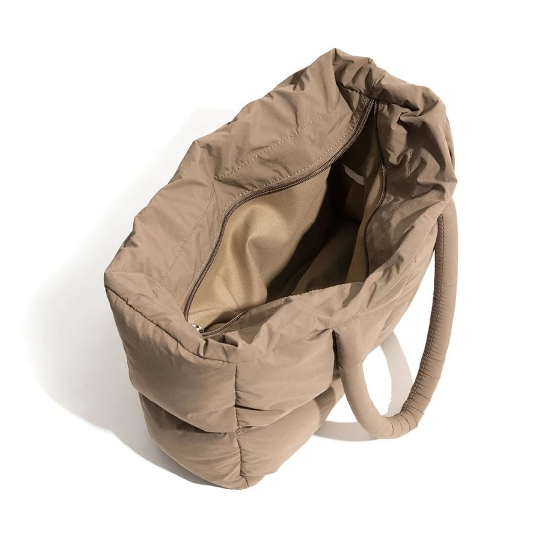 bags : Schoudertas Bruin - S.f.y. - Puffer in van Pantino