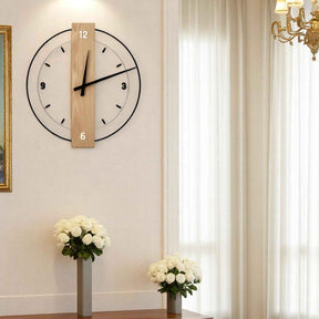 Horloges murales : Houten Design Wandklok Woonkameraccessoire in van Pantinoshop