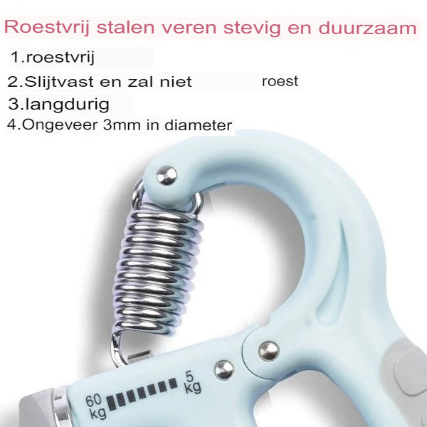 Hand Grip Strengthener : Pols en Onderarm Kracht Training - Metaal in van Pantino