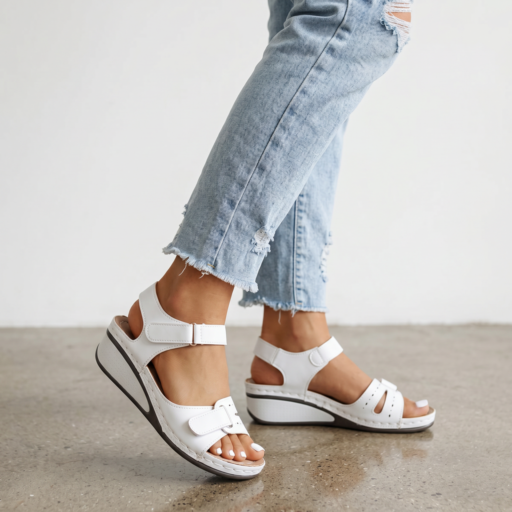 : Dames Orthopedische Comfort Sandalen - Stevige Voetondersteuning in van Pantinoshop