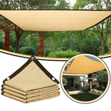 Black HDPE Sunshade Net - UV Blocking Shade Cloth for Patio & Garden
