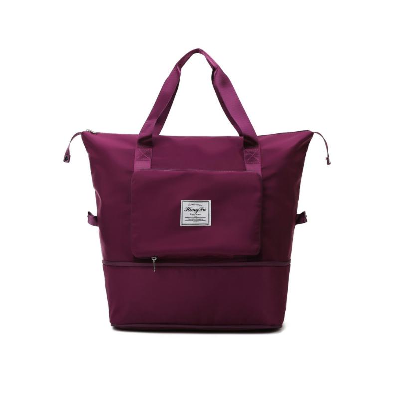 bags : Reistas Dames Paars-Aubergine - Nova's Opvouwbare in Paars-aubergine van Pantino