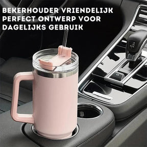 outdoor equipment : HeatGuard - De Beste Thermofles die Jij Ooit Zult Hebben - Donker Blauw in van Pantino
