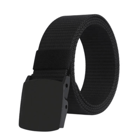 Belt : QuickSnap Riem - Een Riem die Écht Doordacht Is. - Zwart in Zwart van Pantino