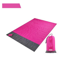 outdoor equipment : Waterdichte Strandmat, Draagbare Picknickmat voor Buiten - Blauw in Roze van Pantino