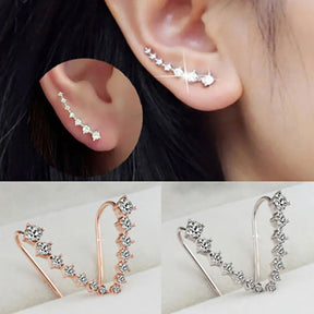 Earrings : Diamanten Oorbellen met Zeven Sterren Dames - Goud in van Pantino