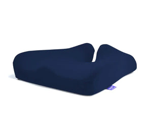 home & garden : Drukverlagend Zitkussen - Ergonomisch Comfort Bureau Auto - Memory Foam in Marineblauw van Pantino