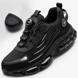Sicherheitsschuhe Herren S3 Schwarz Leder - Bequem, Rutschfest & Langlebig  