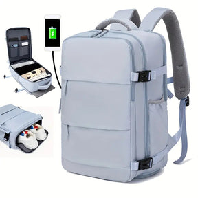 bags : Rugzak Blauw - WanderLux - Handbagage in Blauw van Pantino