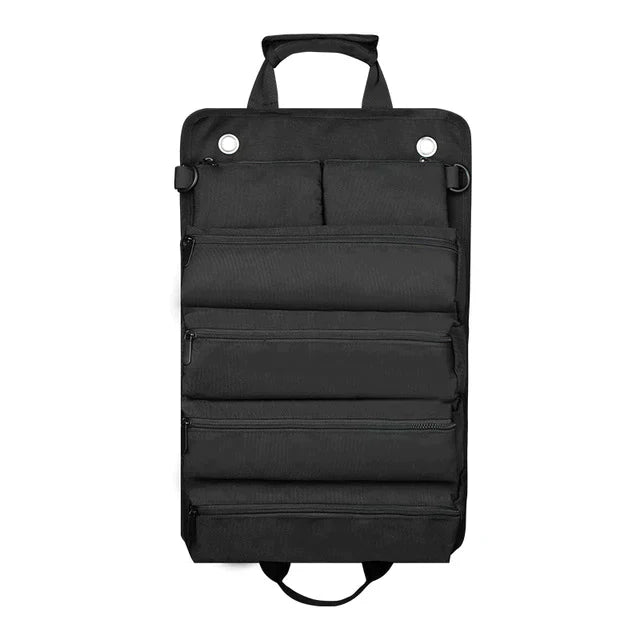 Tool Bag : ProFlex Multifunctionele Tool Tas - Militair Groen in Zwart van Pantino