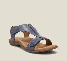 Sandals : Jade Dames - Orthopedische Sandalen - Sandalen Dames in Marineblauw van Pantino
