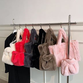 bags : LucaFrosti Stijlvolle Dames Wintertas - Zwart in van Pantino