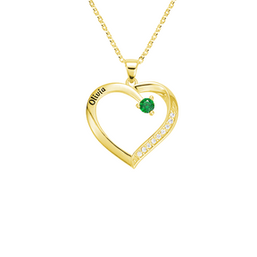 Necklace : Halsketting Goud - Elegante Stijlvolle in Goud 1 van Pantino