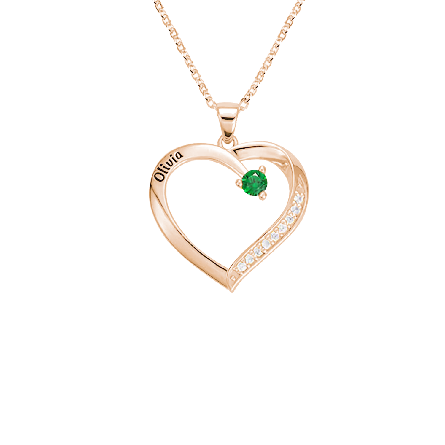 Necklace : Halsketting Goud - Elegante Stijlvolle in Rosé Goud 1 van Pantino