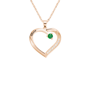 Necklace : Halsketting Goud - Elegante Stijlvolle in Rosé Goud 1 van Pantino