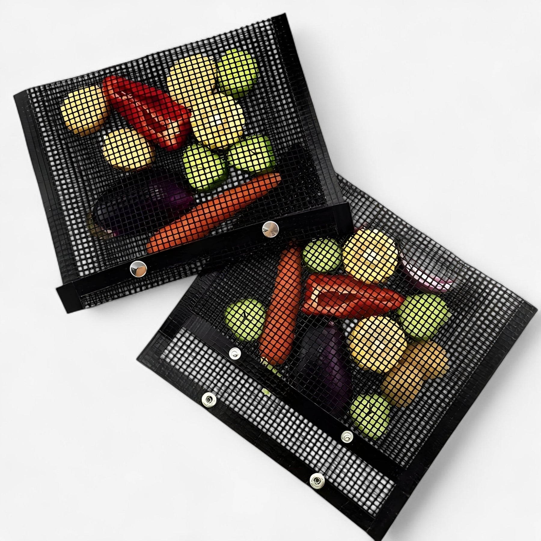 outdoor equipment : GrillMaster - BBQ Grilling Bag - Herbruikbaar en Antiaanbak voor Barbecue & Buitenkeuken in van Pantino