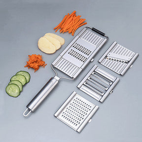 home & garden : Multifunctionele Groentensnijder Zilver in van Pantino