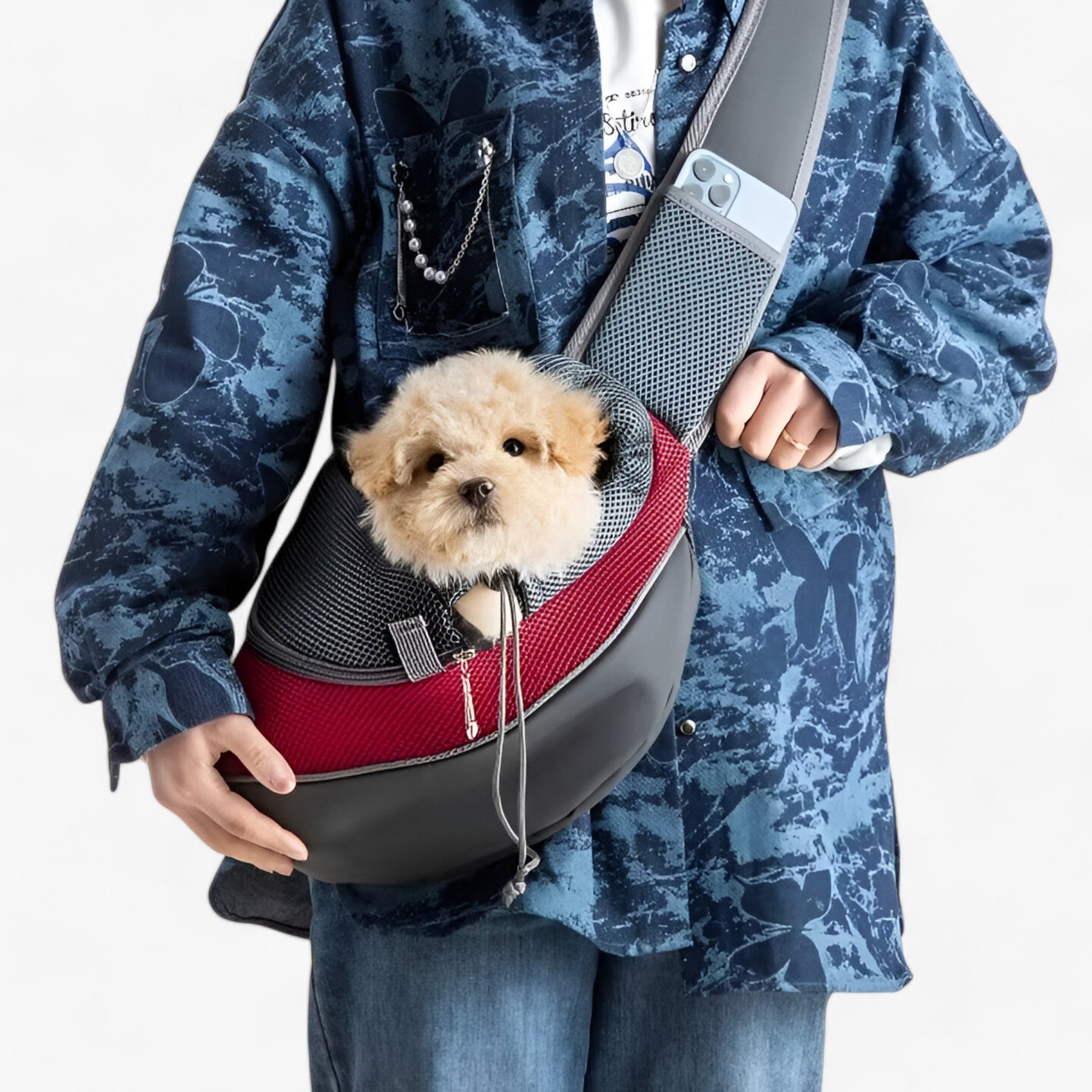 pets : PawPort - Ademende Draagtas voor Huisdieren - Comfortabel Reizen voor Huisdieren in van Pantino