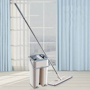 home & garden : 2 in 1 Mop with Bucket Microvezel in van Pantino