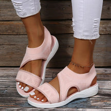 Sandals : Sandalen Dames Roze - Stijlvolle Orthopedische - Perfect voor die Comfort en Gezondheid Willen in Roze van Pantino