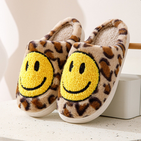 other : HappySlides - Luipaard Smiley - Beige in Licht bruin van Pantino