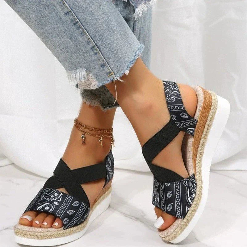 Sandals : Orthopedische Sandalen Dames - Sandalen - Zwart in van Pantino