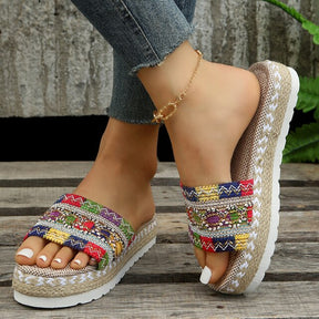 Sandals : Dames Orthopedische Sandalen - Comfortabel & Ondersteunend - Diverse Kleuren in Multicolor van Pantino