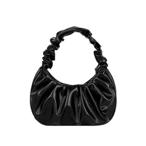 bags : Handtas Wit - Elegante Geplooide in van Pantino