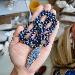 Mala Necklace : Beschermend Schild Mala - Voor Innerlijke Rust en Energiezuivering in van Pantino