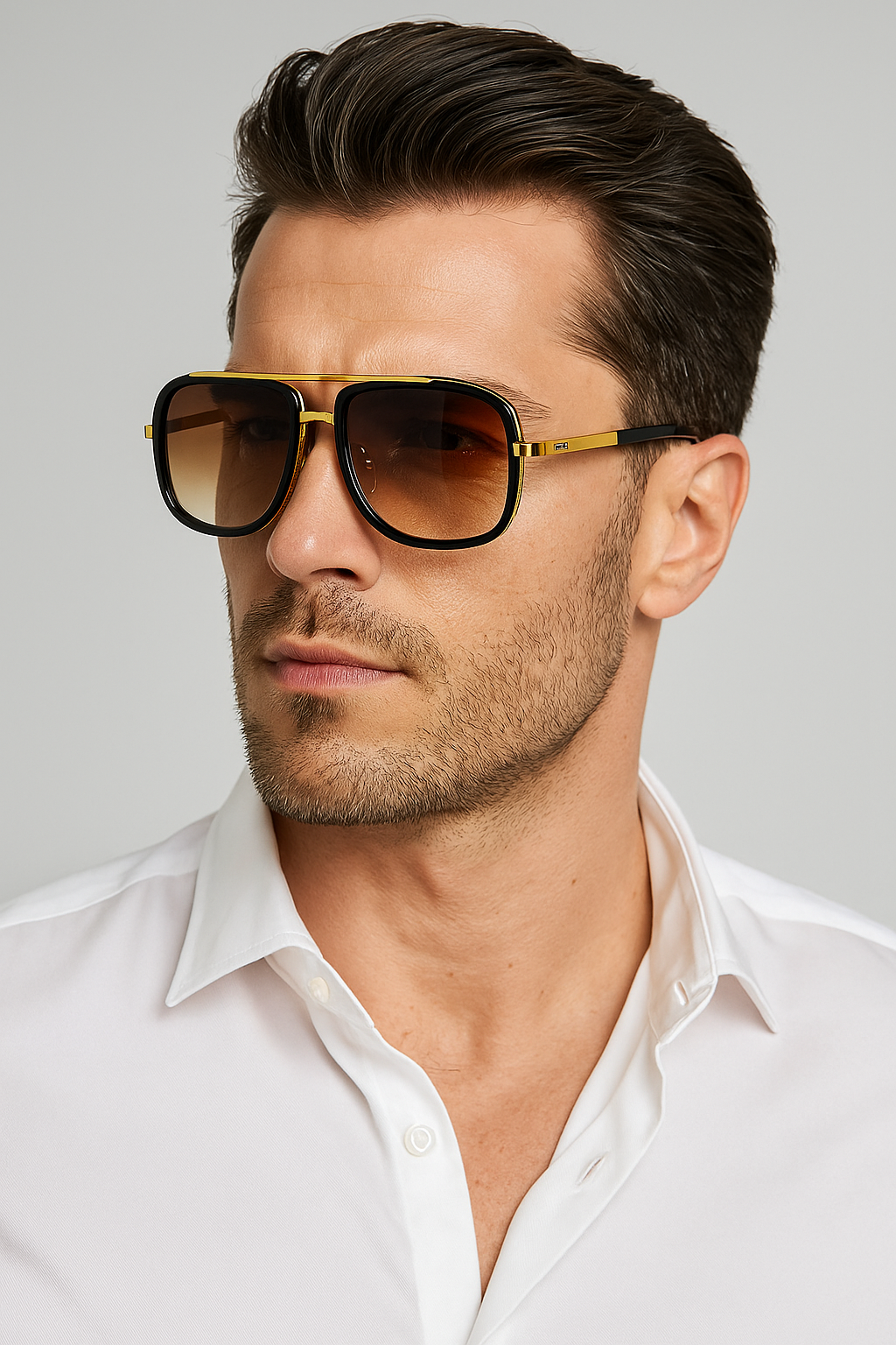 Sunglasses : Sunglasses Bruin Kant - Accessoire in van Pantino