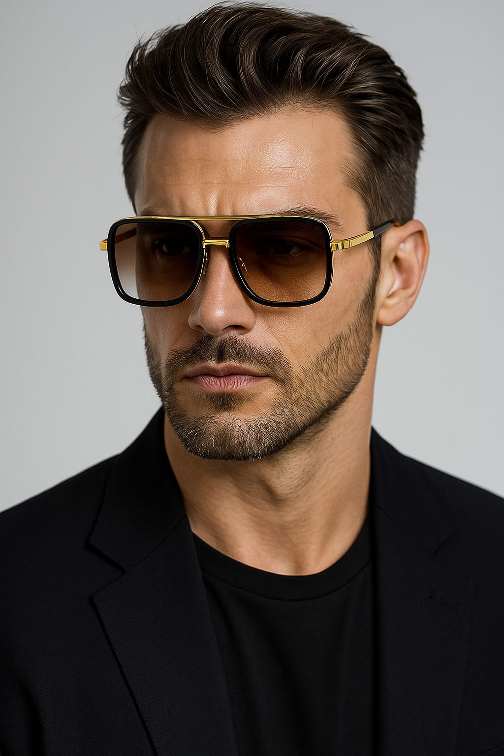 Sunglasses : Sunglasses Bruin Kant - Accessoire in van Pantino